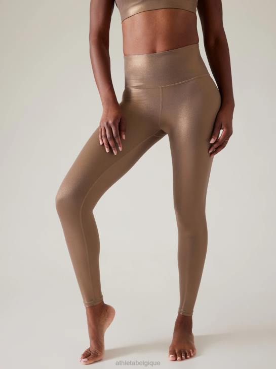 Athleta femmes collant elation taille ultra haute JRTZ129 vêtements éclat de pyrite