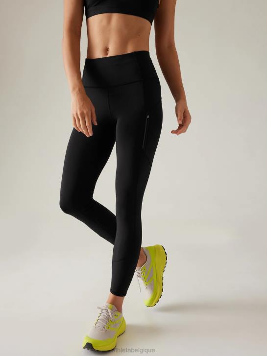 Athleta femmes plus pluvieux JRTZ121 vêtements noir