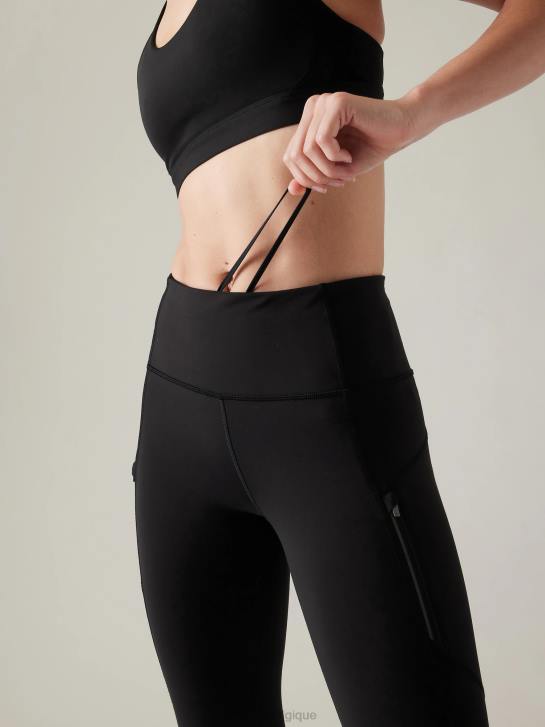 Athleta femmes plus pluvieux JRTZ121 vêtements noir