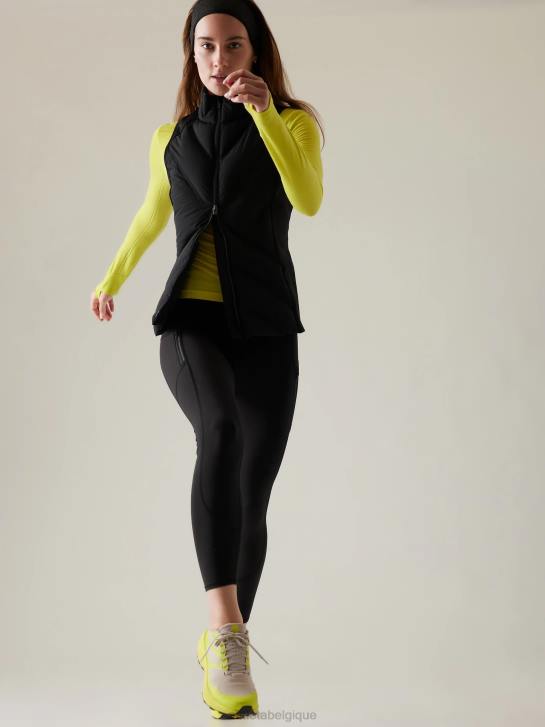 Athleta femmes plus pluvieux JRTZ121 vêtements noir