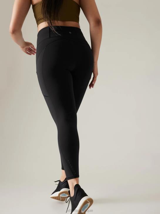 Athleta femmes plus pluvieux JRTZ121 vêtements noir