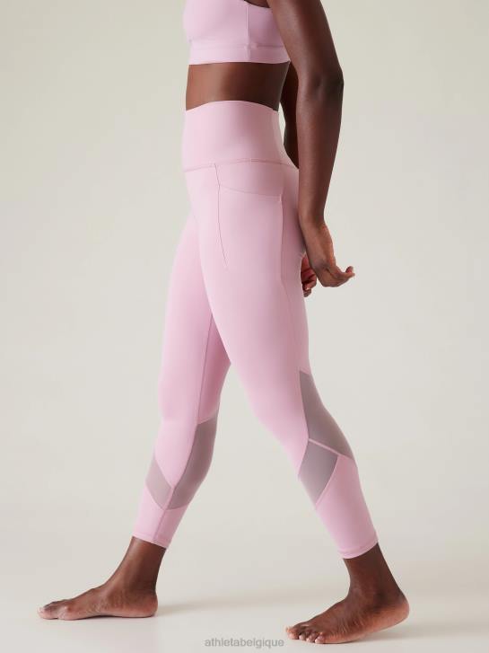 Athleta femmes salutation cache maille 7/8 serré JRTZ169 vêtements bégonia