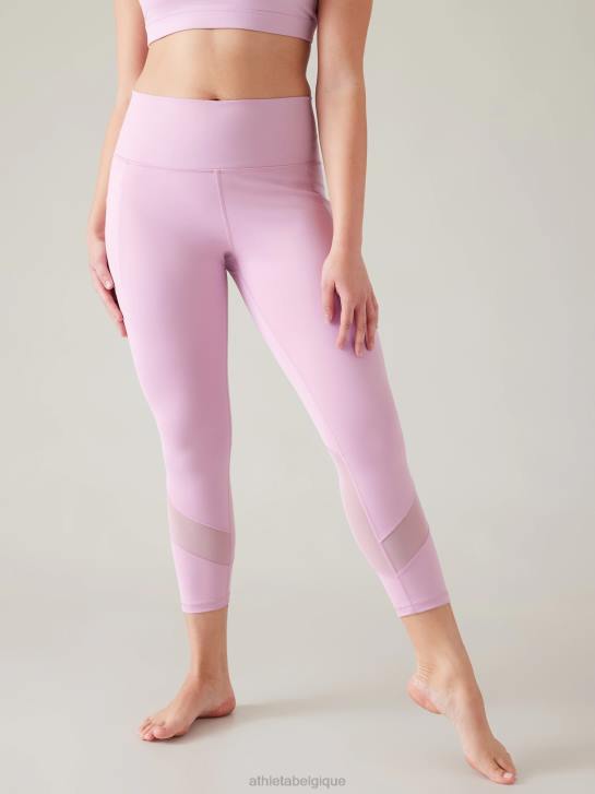 Athleta femmes salutation cache maille 7/8 serré JRTZ169 vêtements bégonia