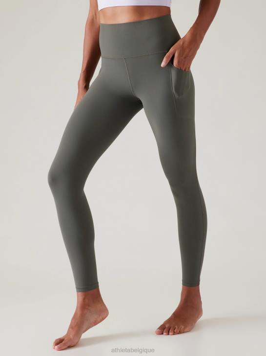 Athleta femmes salutation, cachette serrée JRTZ171 vêtements gris hématite