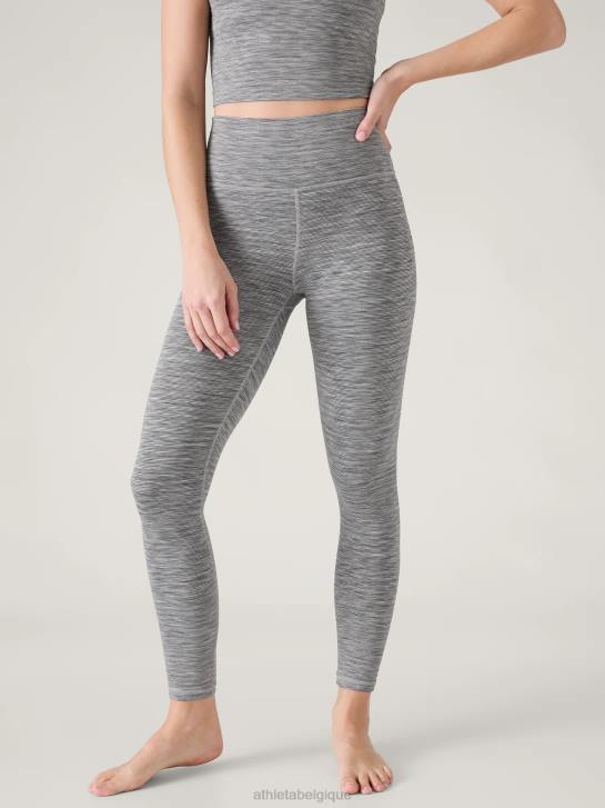 Athleta femmes transcender 7/8 serré JRTZ116 vêtements texture nova gris stratus
