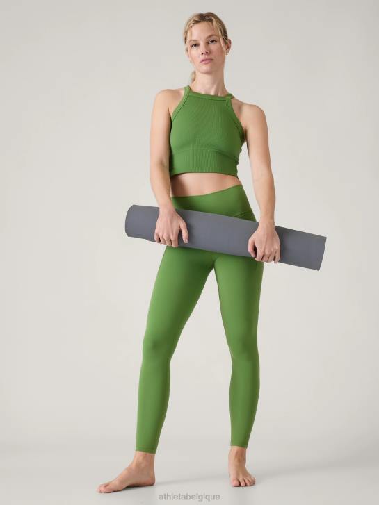 Athleta femmes transcender la cachette serrée JRTZ54 vêtements vert baja