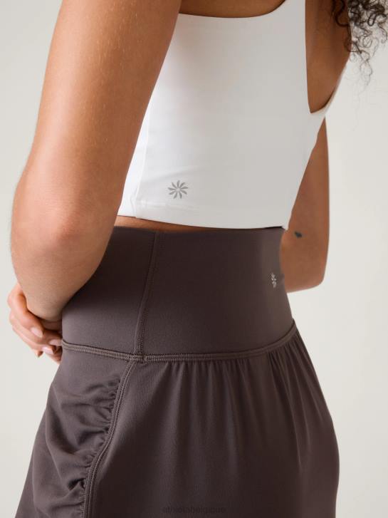 Athleta femmes transcender la jupe JRTZ118 vêtements schiste argileux
