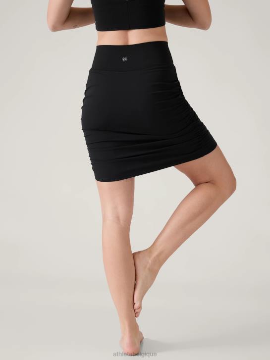 Athleta femmes transcender la jupe-short JRTZ132 vêtements noir