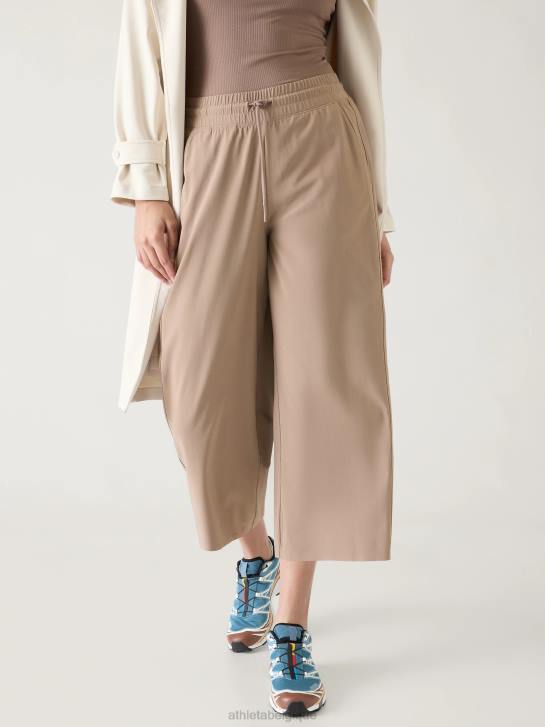 Athleta femmes avenue - pantalon court à jambes larges JRTZ26 vêtements pyrite