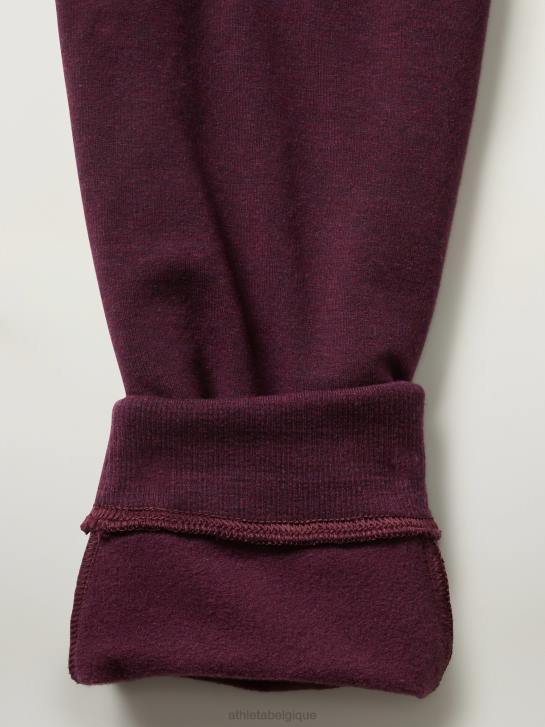 Athleta femmes jogger de luxe coaster JRTZ168 vêtements bruyère cabernet épicée