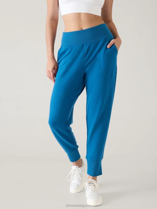 Athleta femmes jogger de luxe coaster JRTZ23 vêtements bleu lapis foncé