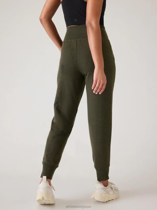 Athleta femmes jogger de luxe coaster JRTZ30 vêtements tremble olive bruyère
