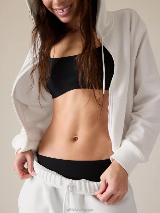 Athleta femmes jogger en polaire pour toujours JRTZ106 vêtements blanc brillant