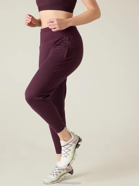 Athleta femmes jogger imparable JRTZ120 vêtements cabernet épicé