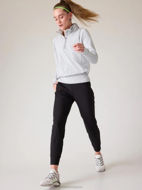 Athleta femmes jogger plus pluvieux JRTZ34 vêtements noir