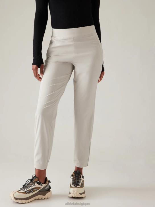 Athleta femmes jogging taille haute brooklyn heights JRTZ154 vêtements gris ormeau