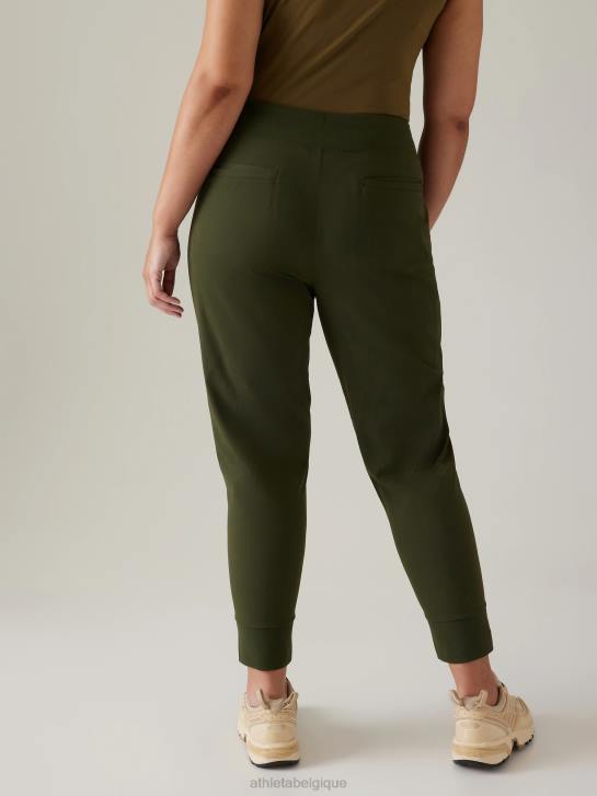 Athleta femmes jogging trekkie north JRTZ58 vêtements tremble, olive