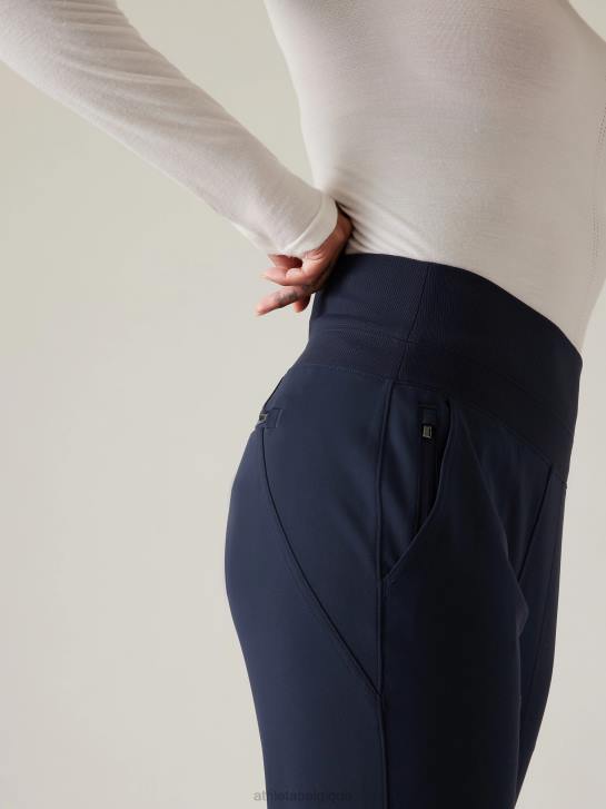 Athleta femmes jogging venice taille mi-haute JRTZ133 vêtements marine