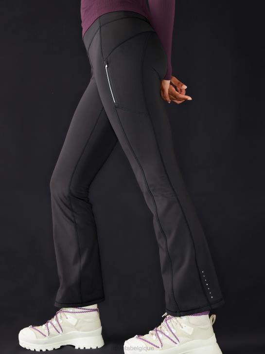 Athleta femmes pantalon bootcut plus pluvieux JRTZ61 vêtements noir