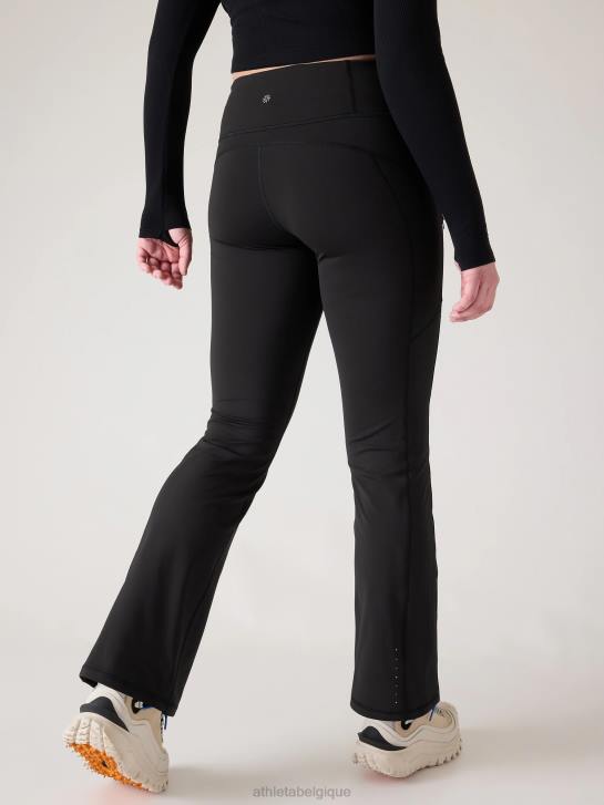 Athleta femmes pantalon bootcut plus pluvieux JRTZ61 vêtements noir