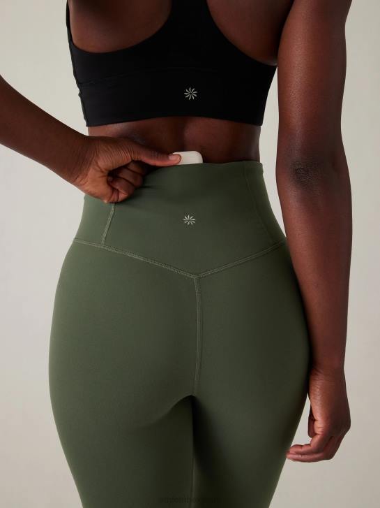 Athleta femmes pantalon droit elation JRTZ102 vêtements fougère profonde