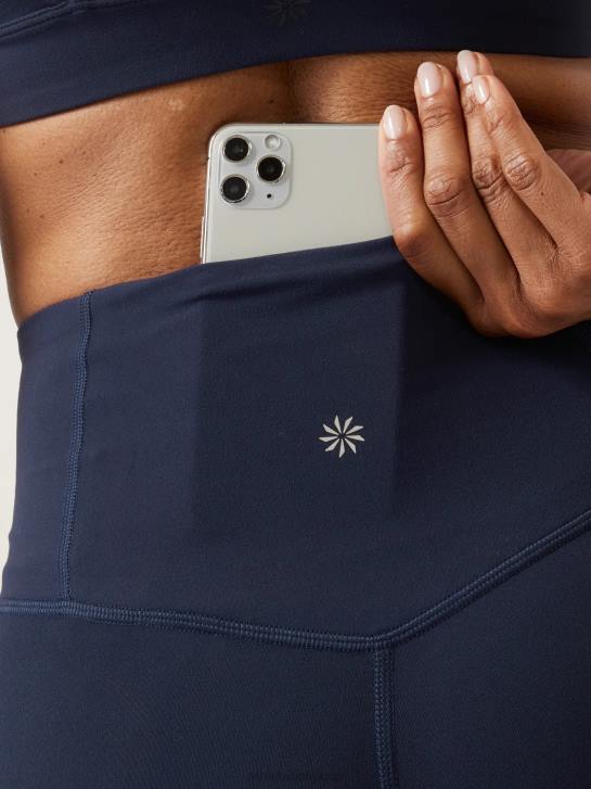 Athleta femmes pantalon droit elation JRTZ117 vêtements marine