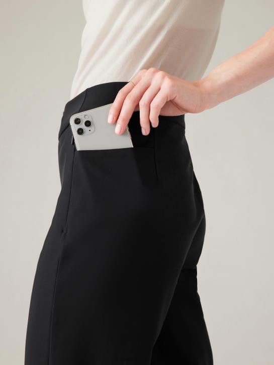 Athleta femmes pantalon stellaire JRTZ123 vêtements noir