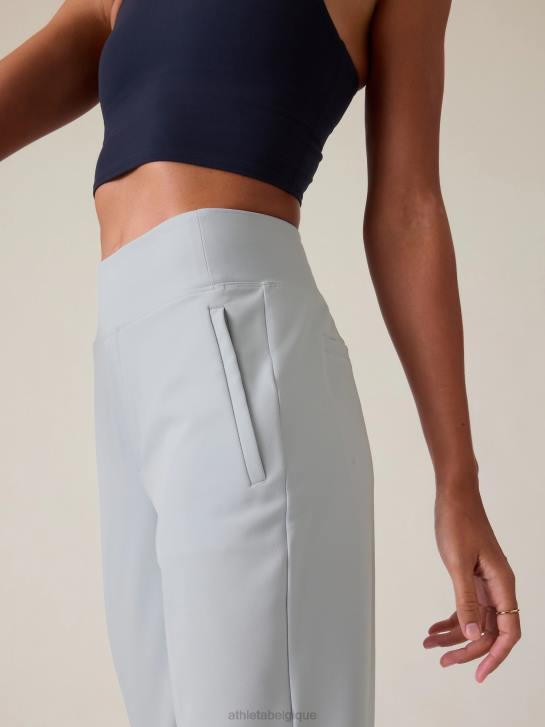Athleta femmes pantalon taille haute sans fin JRTZ130 vêtements chute de neige bleu