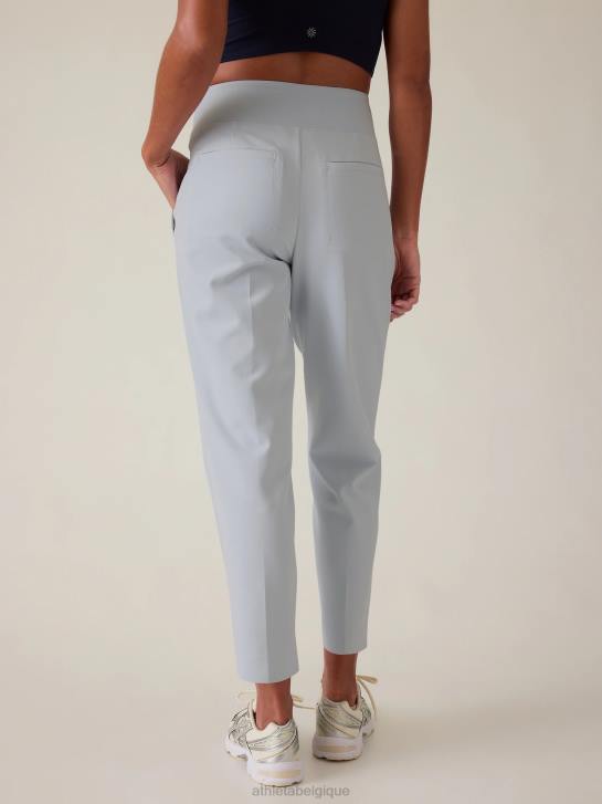 Athleta femmes pantalon taille haute sans fin JRTZ130 vêtements chute de neige bleu