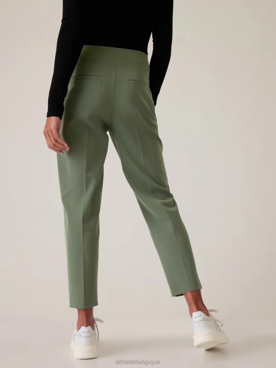 Athleta femmes pantalon taille haute sans fin JRTZ138 vêtements fougère profonde