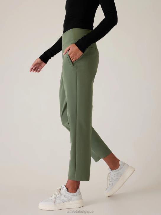 Athleta femmes pantalon taille haute sans fin JRTZ138 vêtements fougère profonde