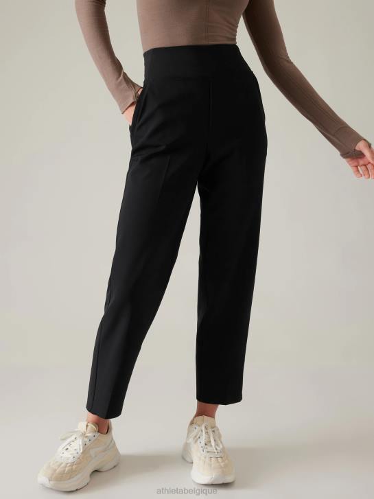 Athleta femmes pantalon taille haute sans fin JRTZ4 vêtements noir