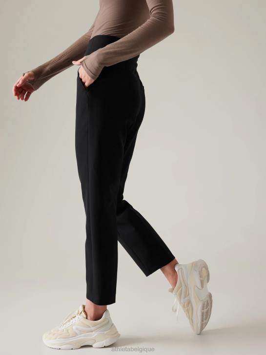 Athleta femmes pantalon taille haute sans fin JRTZ4 vêtements noir