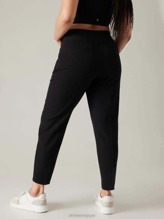 Athleta femmes pantalon taille haute sans fin JRTZ4 vêtements noir