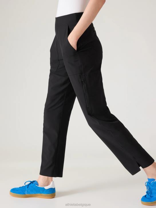 Athleta femmes pantalon utilitaire à la cheville brooklyn JRTZ152 vêtements noir