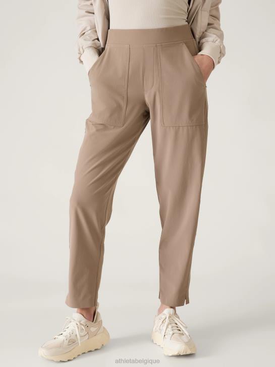 Athleta femmes pantalon utilitaire à la cheville brooklyn JRTZ164 vêtements pyrite