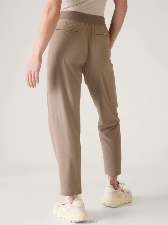 Athleta femmes pantalon utilitaire à la cheville brooklyn JRTZ164 vêtements pyrite