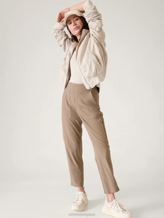 Athleta femmes pantalon utilitaire à la cheville brooklyn JRTZ164 vêtements pyrite