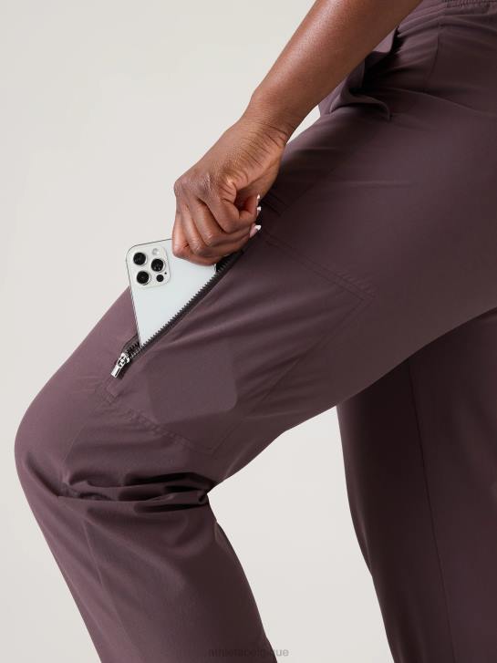 Athleta femmes pantalon utilitaire à la cheville brooklyn JRTZ3 vêtements schiste argileux
