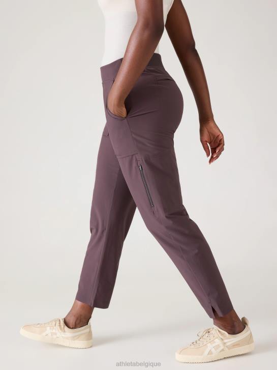 Athleta femmes pantalon utilitaire à la cheville brooklyn JRTZ3 vêtements schiste argileux