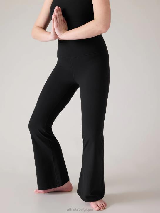 Athleta femmes pantalon évasé exaltation JRTZ176 vêtements noir
