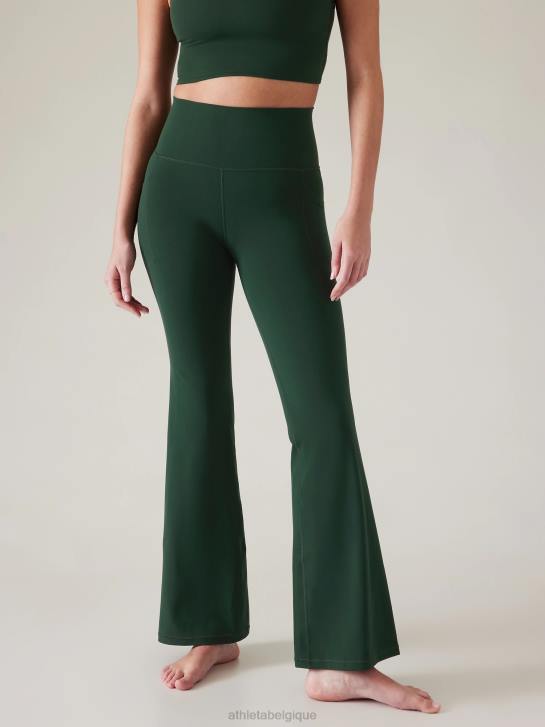 Athleta femmes salutation - pantalon évasé JRTZ109 vêtements collation aux algues