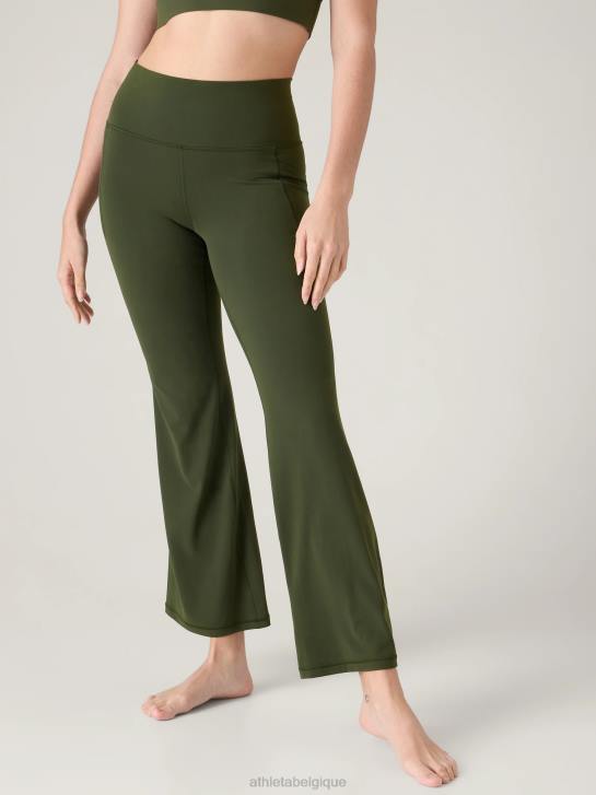 Athleta femmes salutation - pantalon évasé JRTZ113 vêtements tremble, olive