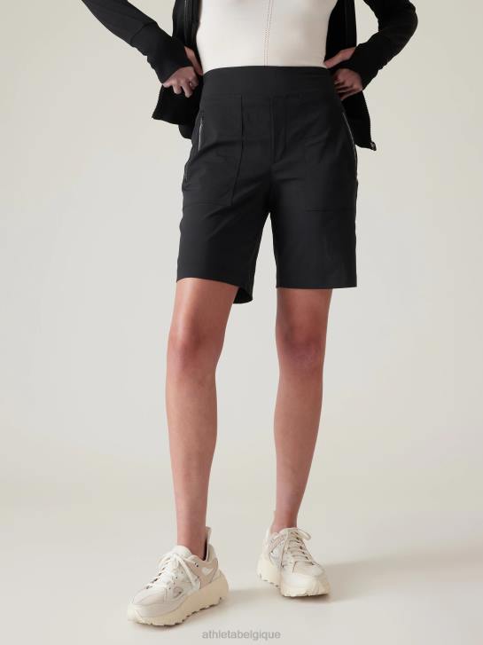 Athleta femmes bermuda trekkie north JRTZ141 vêtements noir