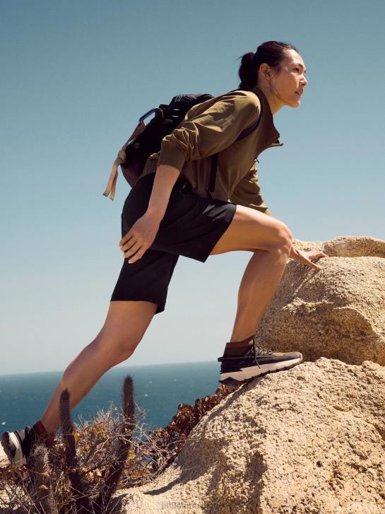 Athleta femmes bermuda trekkie north JRTZ141 vêtements noir