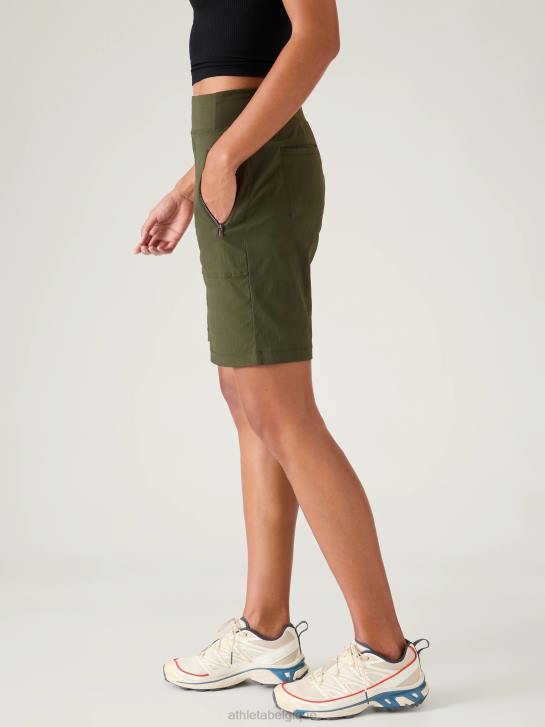 Athleta femmes bermuda trekkie north JRTZ184 vêtements tremble, olive