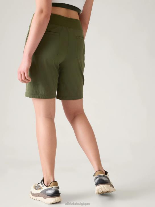 Athleta femmes bermuda trekkie north JRTZ184 vêtements tremble, olive