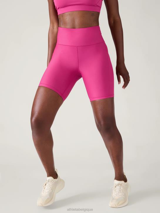 Athleta femmes cachette d'intervalle 7" courte JRTZ681 vêtements rose plante de glace