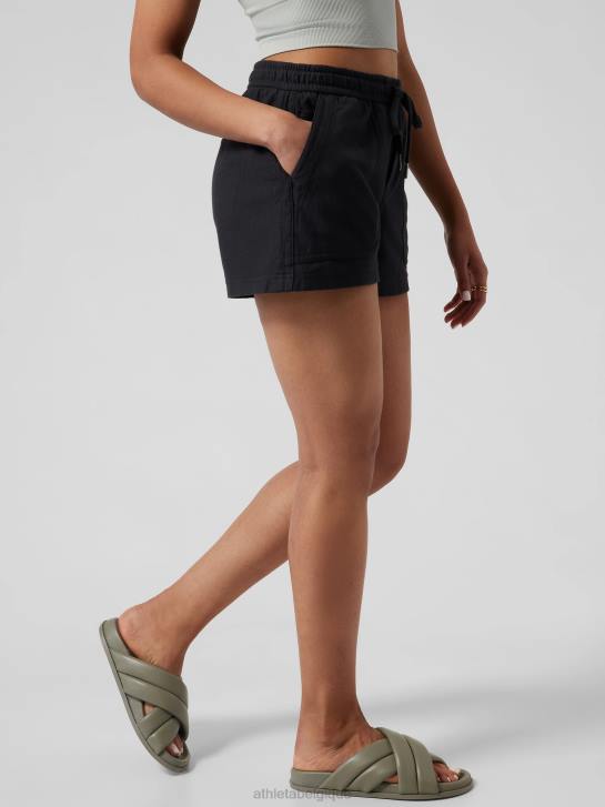 Athleta femmes farallon court JRTZ59 vêtements noir