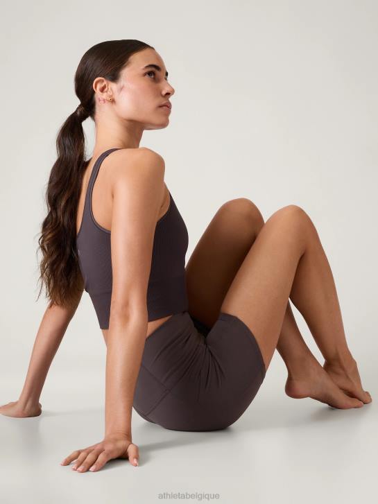 Athleta femmes salutation cachette 5 court JRTZ143 vêtements schiste argileux